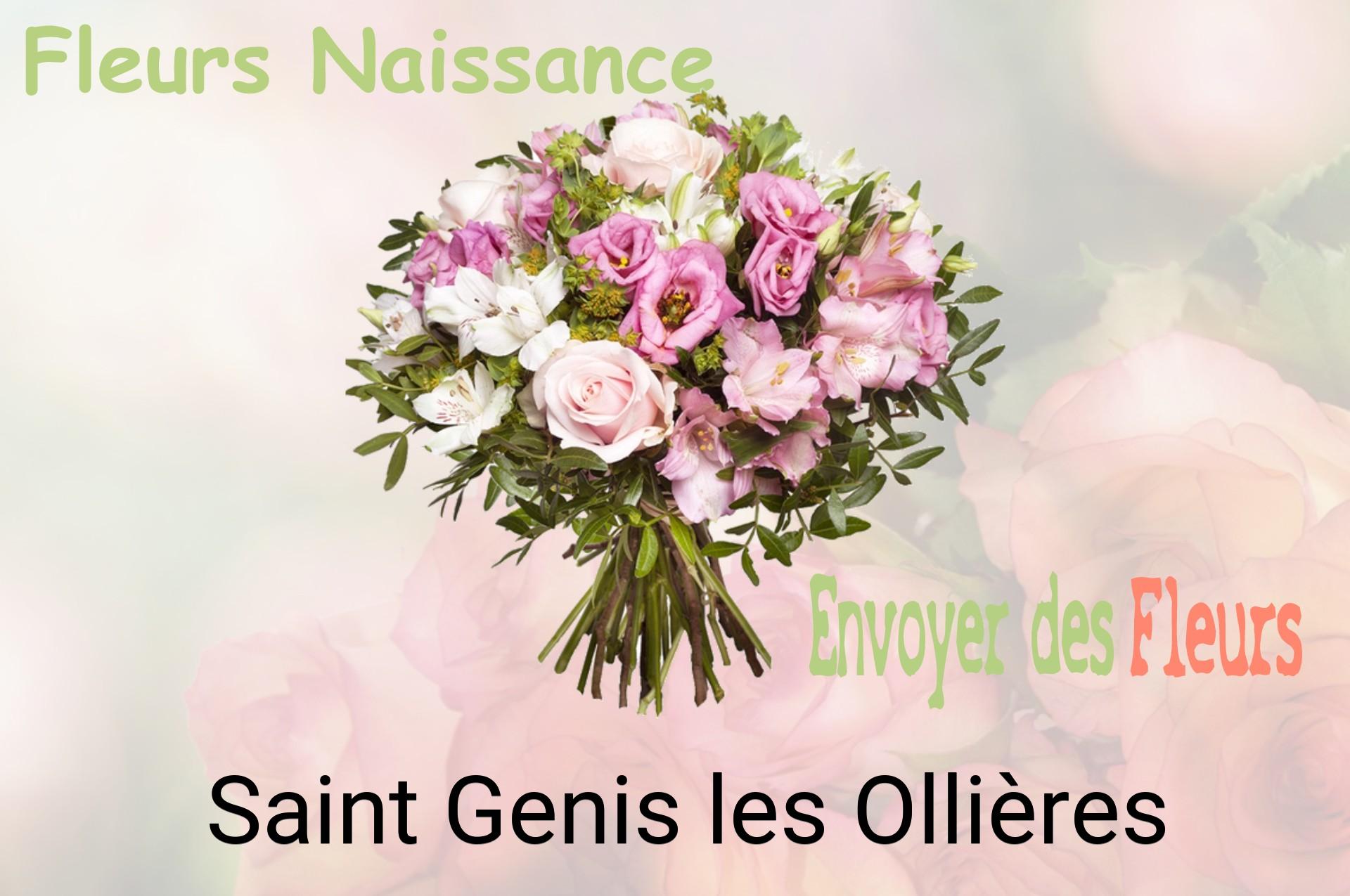 Bouquet de fleurs de naissance livré à Saint-Genis-les-Ollières
